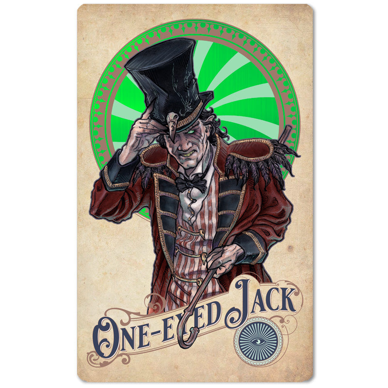 Exclusive Artist Edition One-Eyed Jack Card