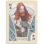GJALLARHORN Viking Poker Deck Gold