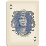 GJALLARHORN Viking Poker Deck Silver